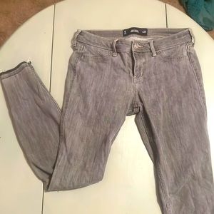 Grey/Gray Hollister Jean Legging size 5